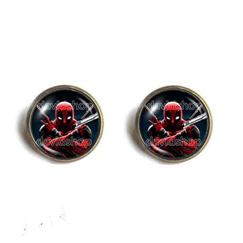 Deadpool Superhero Ear Cuff Earring Fashion Jewelry Cosplay Symbol