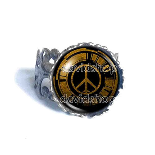 metal gear solid ring Metal Gear Solid Peace Walker Ring Jewelry Cosplay Charm – DDavid'SHOP