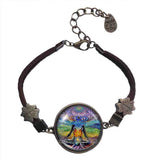 Chakra Bracelet Yoga Meditation Buddha Pendant Fashion Jewelry Om Symbol Charm