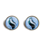 Pokemon Abomasite Mega Stone Earrings Ear Cuff Fashion Jewelry Abomasnow Cosplay