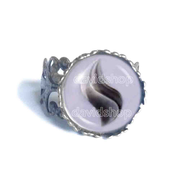 Pokemon Aggronite Mega Stone Ring Anime Jewelry Aagron Cosplay Charm
