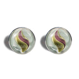Pokemon Alakazite Mega Stone Cufflinks Cuff links Jewelry Alakazite Cosplay