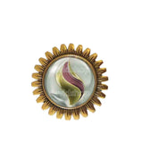 Pokemon Alakazite Mega Stone Brooch Badge Pin Anime Jewelry Alakazam Cosplay Charm