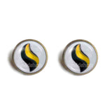 Pokemon Beedrillite Mega Stone Earrings Ear Cuff Jewelry Beedrill Cosplay Charm