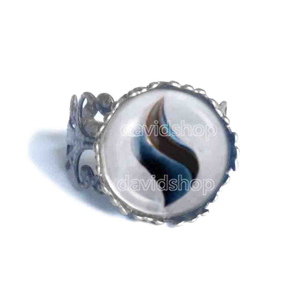 Pokemon Blastoisinite Mega Stone Ring Anime Jewelry Blastoise Cosplay Charm