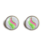 Pokemon Gardevoirite Mega Stone Earrings Ear Cuff Jewelry Gardevoirite Cosplay