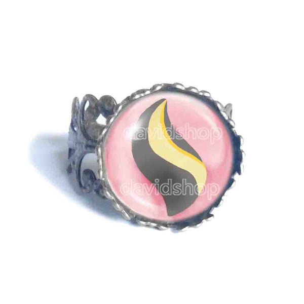 Pokemon Mawilite Ring Anime Jewelry Mawile Mega Stone Cosplay