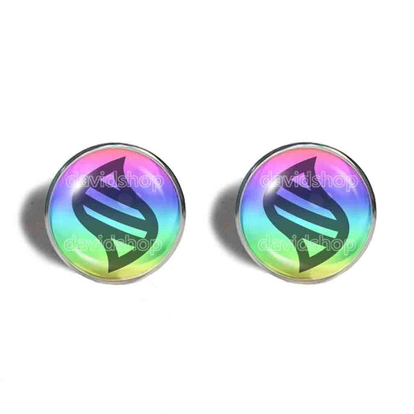 Pokemon Keystone Mega Stone Cufflinks Cuff links Jewelry Anime Cosplay Cute Charm