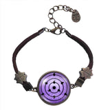 Rinnegan Eyes Bracelet Pendant Fashion Jewelry Mangekyo Sharingan Naruto Sasuke Itachi Shisui Anime Cosplay Symbol