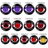 Rinnegan Sharingan Eyes Necklace Pendant Fashion Jewelry Rinne Mangekyo Naruto Jutsu Sasuke Itachi Shisui Cosplay
