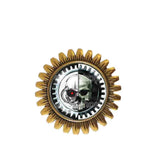 Warhammer 40k Adeptus Mechanicus Brooch Badge Pin Space Marine Fashion Jewelry
