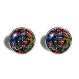 Homestuck Cufflinks Cuff links God Mandala Cosplay Jewelry Troll Capricorn Zodiac