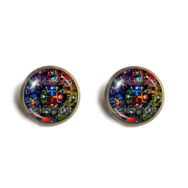 Homestuck Earrings Ear Cuff God Mandala Cosplay Jewelry Troll Capricorn Zodiac