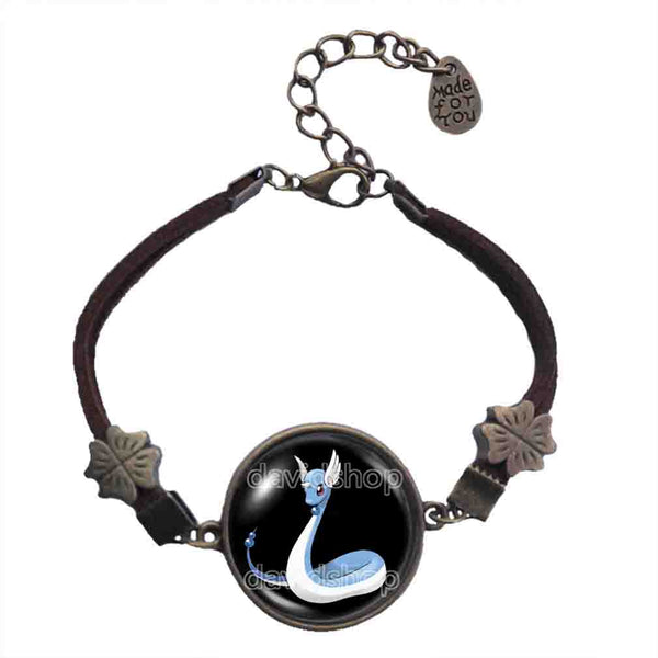 Pokemon Dragonair Bracelet Pendant Fashion Jewelry Anime Evolution