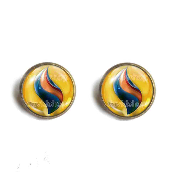 Pokemon Heracronite Mega Stone Earrings Ear Cuff Jewelry Heracross Cosplay