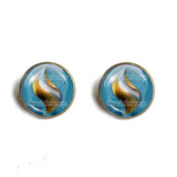 Pokemon Metagrossite Mega Stone Earrings Ear Cuff Jewelry Metagross Cosplay