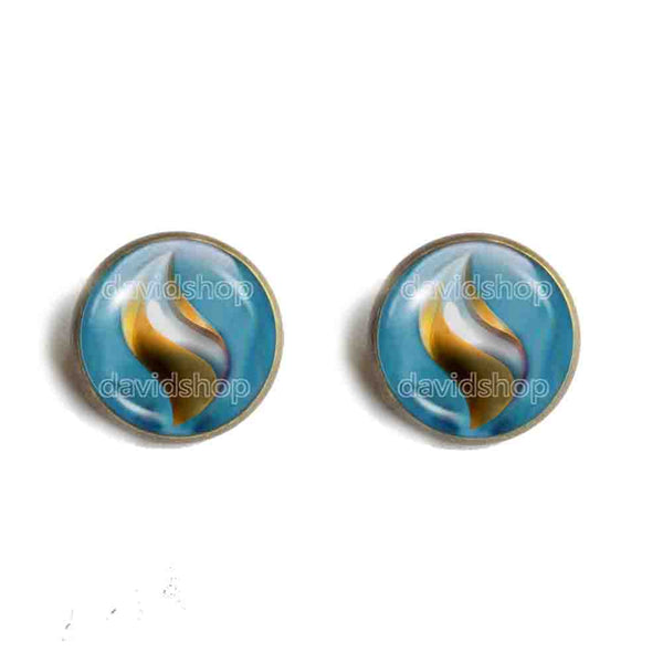 Pokemon Metagrossite Mega Stone Earrings Ear Cuff Jewelry Metagross Cosplay