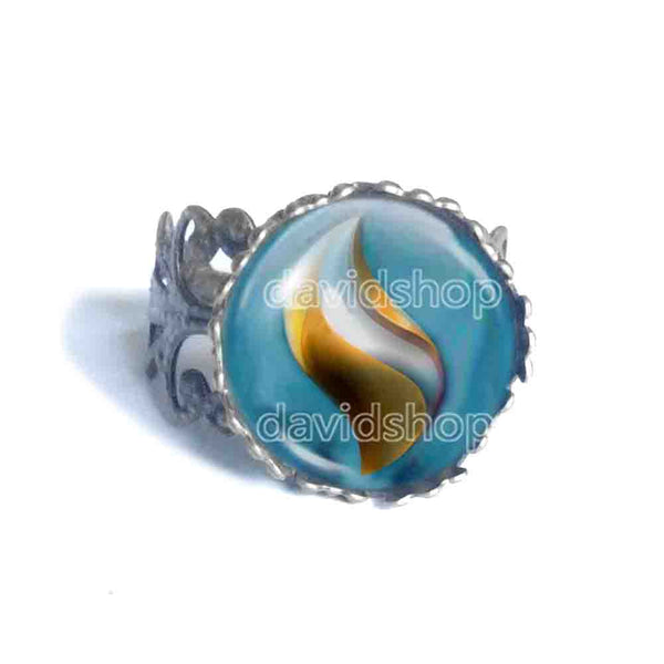 Pokemon Metagrossite Mega Stone Ring Anime Jewelry Metagross Cosplay
