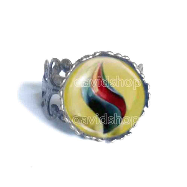 Pokemon Manectite Ring Anime Jewelry Manectric Mega Stone Cosplay