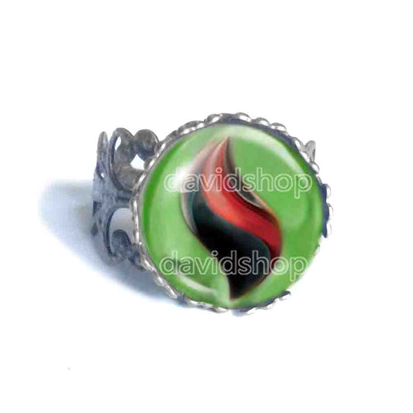 Pokemon Tyranitarite Mega Stone Ring Anime Jewelry Tyranitar Cosplay