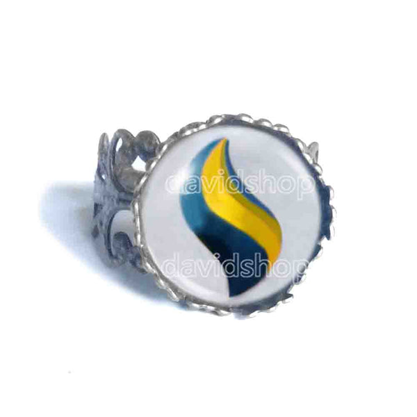 Pokemon Sharpedonite Mega Stone Ring Anime Jewelry Sharpedo Cosplay