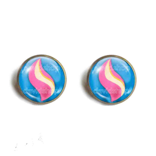 Pokemon Medichamite Mega Stone Earrings Ear Cuff Jewelry Medicham Cosplay