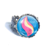 Pokemon Medichamite Ring Anime Jewelry Medicham Mega Stone Cosplay