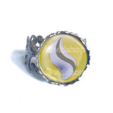 Pokemon Kangaskhanite Ring Anime Jewelry Kangaskhan Mega Stone Cosplay