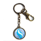 Pokemon Steelixite Mega Stone Keychain Car Cute Keyring Steelix Cosplay