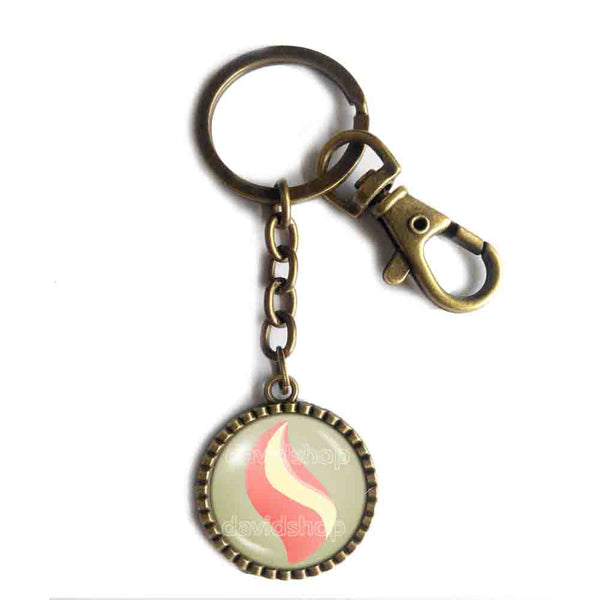 Pokemon Slowbronite Mega Stone Keychain Car Cute Keyring Slowbro Cosplay