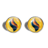 Pokemon Heracronite Mega Stone Cufflinks Cuff links Jewelry Heracross Cosplay