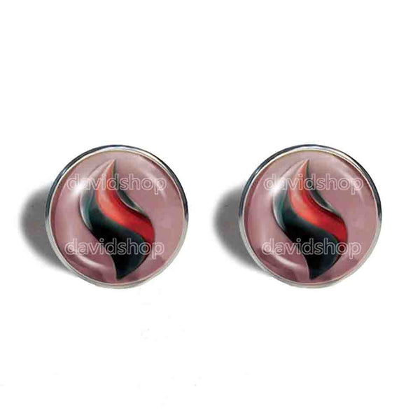 Pokemon Houndoominite Mega Stone Cufflinks Cuff links Jewelry Houndoom Cosplay