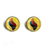 Pokemon Gyaradosite Mega Stone Earrings Ear Cuff Jewelry Gyarados Cosplay
