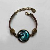 Pokemon Eevee Evolution Glaceon Bracelet Pendant Fashion Jewelry Anime Cosplay Cute