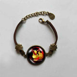 Pokemon Eevee Evolution Flareon Bracelet Pendant Fashion Jewelry Anime Cosplay Cute