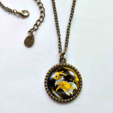 Pokemon Eevee Evolution Jolteon Necklace Pendant Fashion Jewelry Anime Cosplay Cute