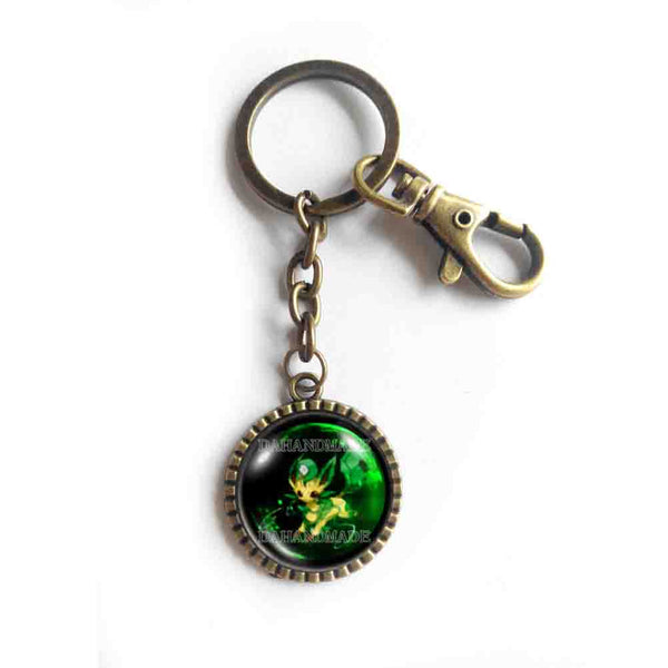 Pokemon Eevee Evolution Leafeon Keychain Car Cute Keyring Anime Cosplay Cute