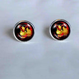 Pokemon Eevee Evolution Flareon Cufflinks Cuff links Fashion Jewelry Anime Cosplay Cute