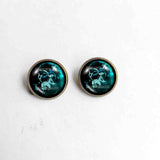 Pokemon Eevee Evolution Glaceon Earrings Ear Cuff Fashion Jewelry Anime Cosplay Cute