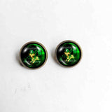 Pokemon Eevee Evolution Leafeon Earrings Ear Cuff Fashion Jewelry Anime Cosplay Cute