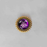 Pokemon Eevee Evolution Espeon Brooch Badge Pin Fashion Jewelry Anime Cosplay Cute