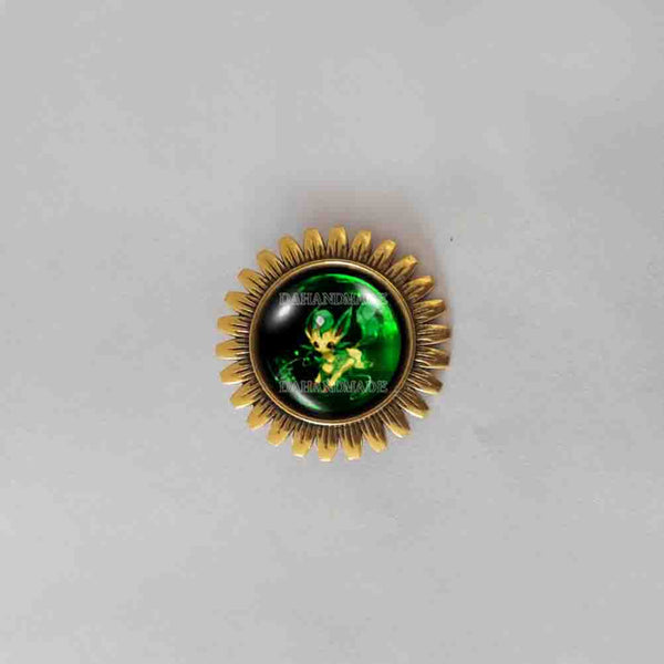 Pokemon Eevee Evolution Leafeon Brooch Badge Pin Fashion Jewelry Anime Cosplay Cute
