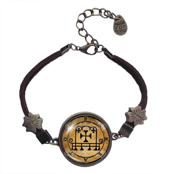 Seal Sigil Of Barbatos Bracelet Pendant Fashion Jewelry Symbol Lesser Key Of Solomon Goetia Demon Sigils Art Cute Gift Cosplay Charm