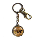 Lovecraft Cthulhu Elder Sign Keychain Key Chain Car Key Ring Cute Keyring Mythos Symbol Art Cute Gift For Friend Call of Cthulhu