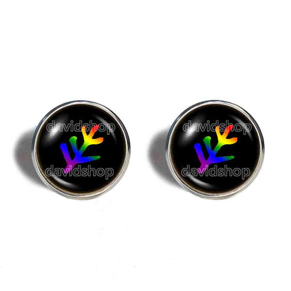 Lovecraft Cthulhu Elder Sign Cufflinks Cuff links Fashion Jewelry Mythos Symbol Art Cute Gift Call of Cthulhu Rainbow LGBTQ Gay