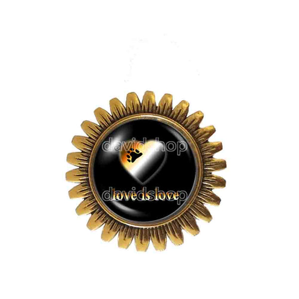 Love Is Love Gay Bear Pride Brooch Badge Pin Fashion Jewelry Heart Flag Rainbow LGBTQ Symbol Brotherhood Cute Gift Colorful Hip Hop Charm