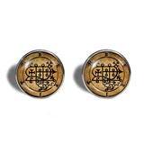 Seal Sigil Of Berith Earrings Ear Cuff Fashion Jewelry Lesser Key Of Solomon Goetia Demon Sigils Symbol Art Cute Gift Cosplay Charm