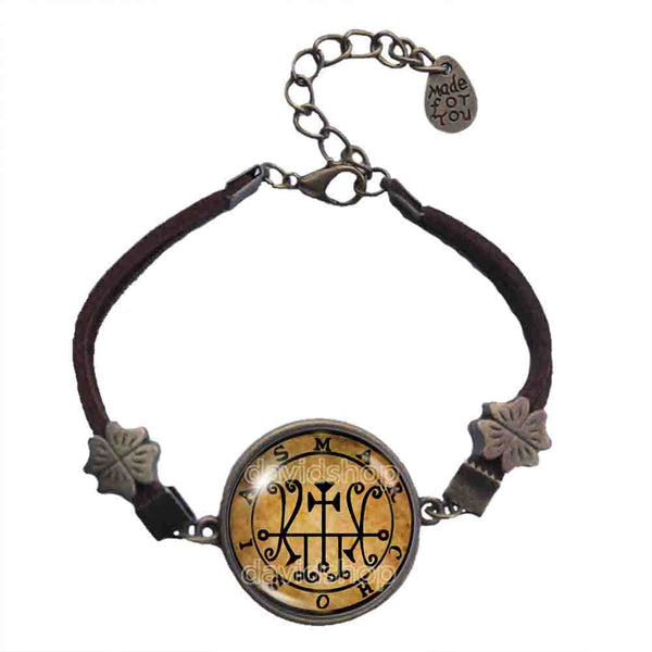 Seal Sigil Of Marchosias Bracelet Pendant Fashion Jewelry Symbol Lesser Key Of Solomon Goetia Demon Sigils Art Cute Gift Cosplay Charm