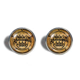 Seal Sigil Of Vepar Cufflinks Cuff links Fashion Jewelry Lesser Key Of Solomon Goetia Demon Sigils Symbol Art Cute Gift Cosplay Charm
