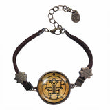 Seal Sigil Of Orias Bracelet Pendant Fashion Jewelry Symbol Lesser Key Of Solomon Goetia Demon Sigils Art Cute Gift Cosplay Charm